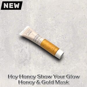 NEW Hey Honey Show Your Glow Honey & Gold Mask – 20 ml / 0.68 fl oz